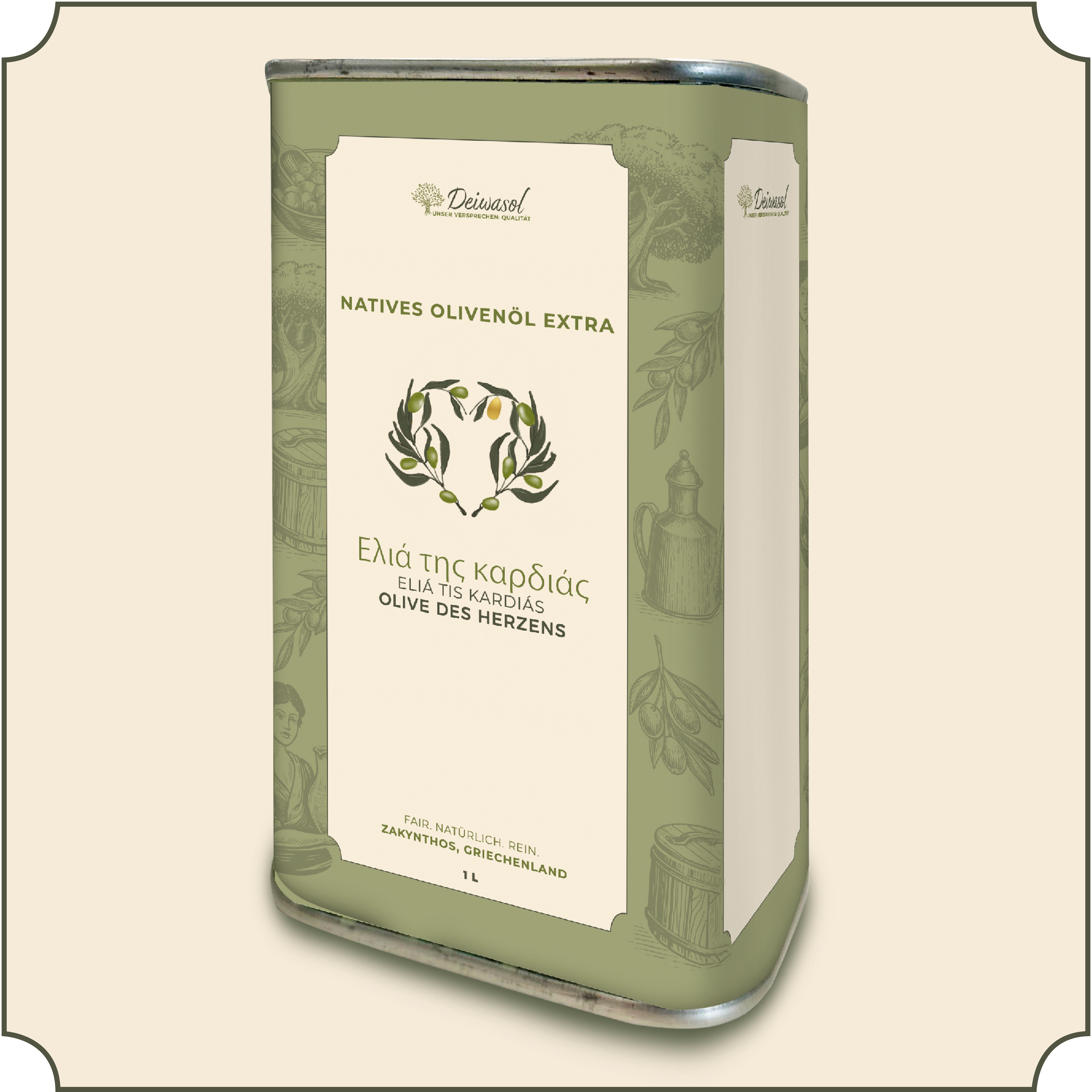 Natives Olivenöl Extra - 1000ml